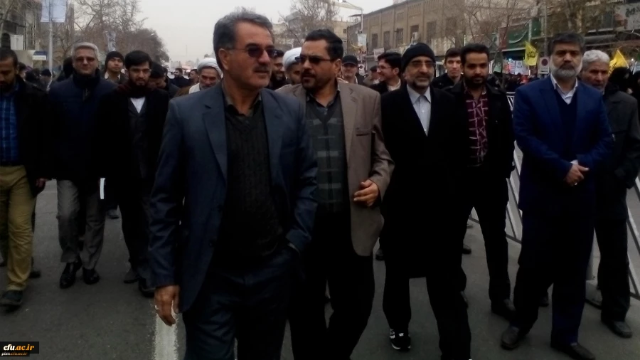 شرکت مسئولان، استادان، کارکنان و دانشجویان دانشگاه فرهنگیان خراسان رضوی در راهپیمایی روز بصیرت و میثاق امت با ولایت 2