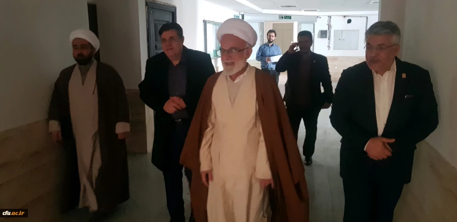 بازدید مسئولین دانشگاه فرهنگیان از حوزه علمیه خاتم الانبیاء اراک 2