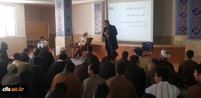 بازدید رییس دانشگاه فرهنگیان از حوزه علمیه خاتم الانبیاء اراک