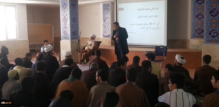 بازدید مسئولین دانشگاه فرهنگیان از حوزه علمیه خاتم الانبیاء اراک 4