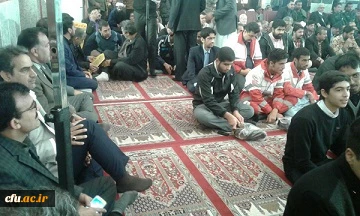 شرکت استادان، کارکنان و دانشجویان دانشگاه فرهنگیان استان سیستان وبلوچستان  در مراسم 9دی