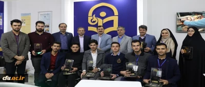 تقدیر معاونین پژوهش و فناوری و طرح و برنامه و توسعه منابع از برگزارکنندگان و شرکت کنندگان در غرفه دانشگاه فرهنگیان

غرفه دانشگاه فرهنگیان در جمع غرفه های برتر نوزدهمین نمایشگاه دستاوردهای پژوهشی، فناوری و فن بازار 