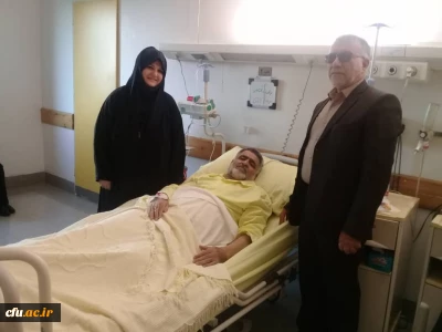 دیدار مشاور رییس دانشگاه  و سرپرست حوزه ریاست از جانباز سرافراز دوران دفاع مقدس