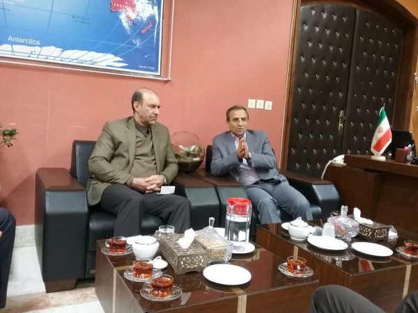 دیدار معاون پژوهشی و فناوری دانشگاه فرهنگیان با سرپرست معاونت سیاسی استانداری خراسان رضوی 2
