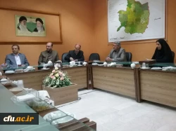 دیدار معاون پژوهشی و فناوری دانشگاه فرهنگیان با سرپرست معاونت سیاسی استانداری خراسان رضوی 3