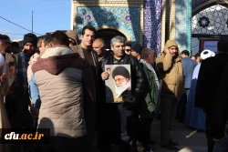 شرکت همکاران و دانشجویان دانشگاه فرهنگیان خراسان شمالی در مراسم روز 9 دی 4