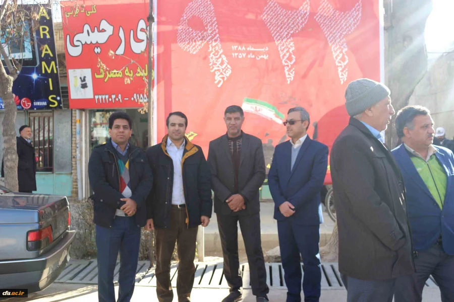 شرکت همکاران و دانشجویان دانشگاه فرهنگیان خراسان شمالی در مراسم روز 9 دی 5