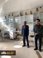 بازدید معاون مدیرکل مشاوره، بهداشت و سلامت و هیات همراه از مرکز آموزشی شهید بهشتی تهران