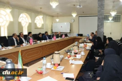 نشست مدیر کل اداره نشر و اطلاع رسانی پژوهش دانشگاه فرهنگیان با اعضای هیئت علمی پردیس های استان یزد
 2