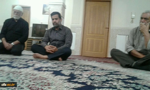 دیدار حضرت حجت الاسلام والمسلمین حاج آقای موحد ، مسئول محترم نهادنمایندگی مقام معظم رهبری در دانشگاه فرهنگیان استان سیستان و بلوچستان و هیئت همراه از خانواده های حادثه آتش سوزی مدرسه اسوه حسنه زاهدان