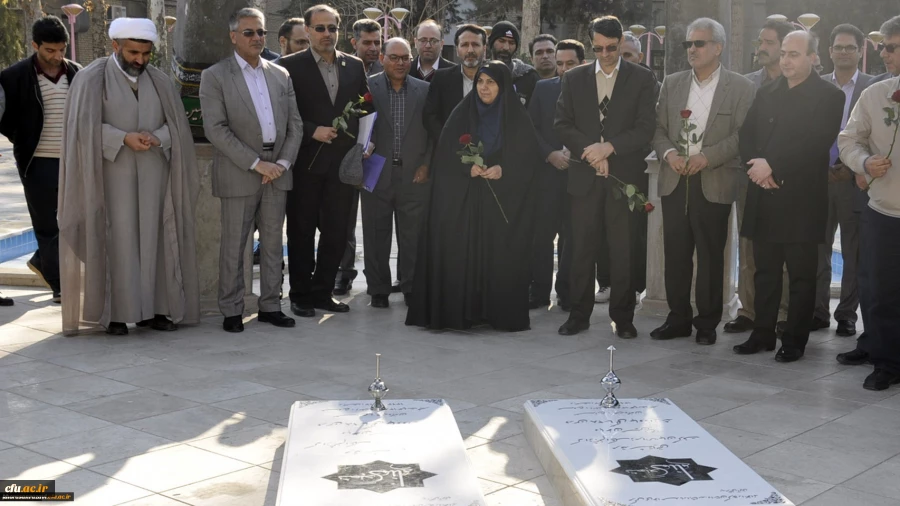 با حضور معاون دانشجویی دانشگاه فرهنگیان انجام شد؛

ادای احترام کارشناسان تغذیه کشور به شهدای گمنام دانشگاه فرهنگیان خراسان رضوی 2