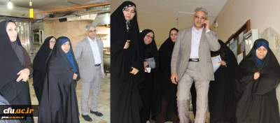 بازدید معاون دانشجویی دانشگاه فرهنگیان از پردیس شهید هاشمی نژاد خراسان رضوی