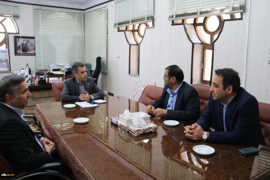 دیدار شهردار و رئیس شورای شهر یزد با سرپرست دانشگاه فرهنگیان استان یزد
 2