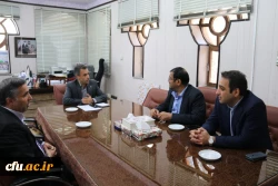 دیدار شهردار و رئیس شورای شهر یزد با سرپرست دانشگاه فرهنگیان استان یزد
 5