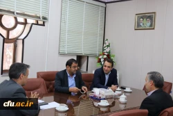 دیدار شهردار و رئیس شورای شهر یزد با سرپرست دانشگاه فرهنگیان استان یزد
 6