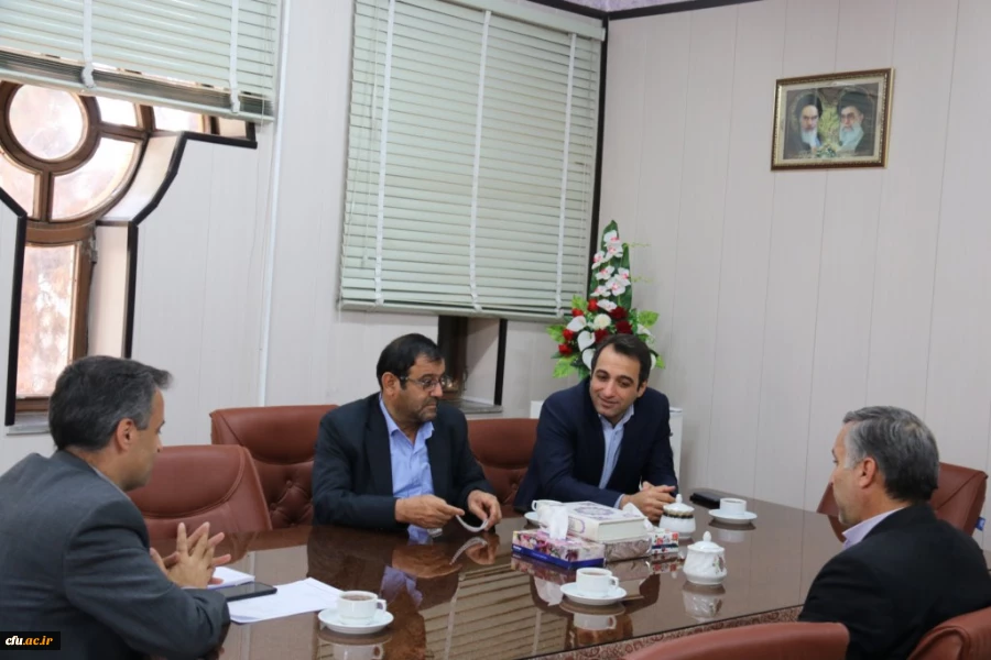 دیدار شهردار و رئیس شورای شهر یزد با سرپرست دانشگاه فرهنگیان استان یزد
 6