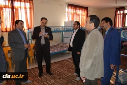 بازدید مدیر کل پشتیبانی و رفاه کارکنان و معاون مدیرکل امور حقوقی سازمان مرکزی دانشگاه فرهنگیان کشور از واحد شهید رجایی تربت حیدریه 2
