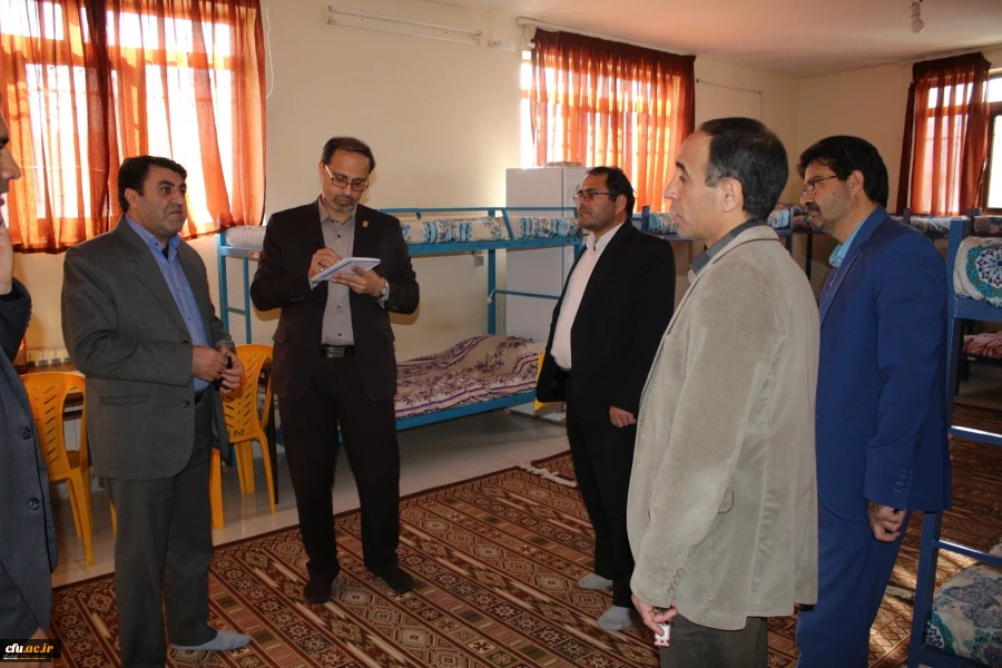 بازدید مدیر کل پشتیبانی و رفاه کارکنان و معاون مدیرکل امور حقوقی سازمان مرکزی دانشگاه فرهنگیان کشور از واحد شهید رجایی تربت حیدریه 2