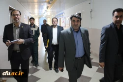 بازدید مدیر کل پشتیبانی و رفاه کارکنان و معاون مدیرکل امور حقوقی سازمان مرکزی دانشگاه فرهنگیان کشور از واحد شهید رجایی تربت حیدریه 3