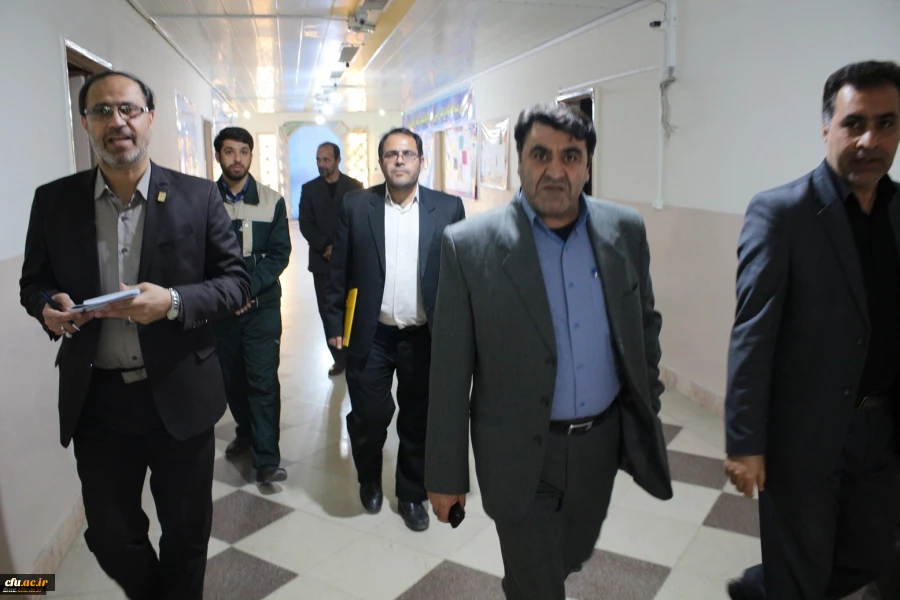 بازدید مدیر کل پشتیبانی و رفاه کارکنان و معاون مدیرکل امور حقوقی سازمان مرکزی دانشگاه فرهنگیان کشور از واحد شهید رجایی تربت حیدریه 3