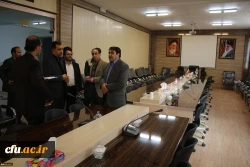 بازدید مدیر کل پشتیبانی و رفاه کارکنان و معاون مدیرکل امور حقوقی سازمان مرکزی دانشگاه فرهنگیان کشور از واحد شهید رجایی تربت حیدریه 4