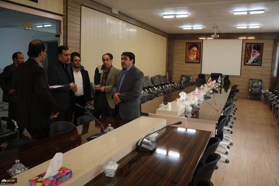 بازدید مدیر کل پشتیبانی و رفاه کارکنان و معاون مدیرکل امور حقوقی سازمان مرکزی دانشگاه فرهنگیان کشور از واحد شهید رجایی تربت حیدریه 4