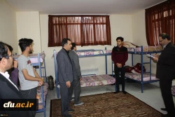 بازدید مدیر کل پشتیبانی و رفاه کارکنان و معاون مدیرکل امور حقوقی سازمان مرکزی دانشگاه فرهنگیان کشور از واحد شهید رجایی تربت حیدریه 5