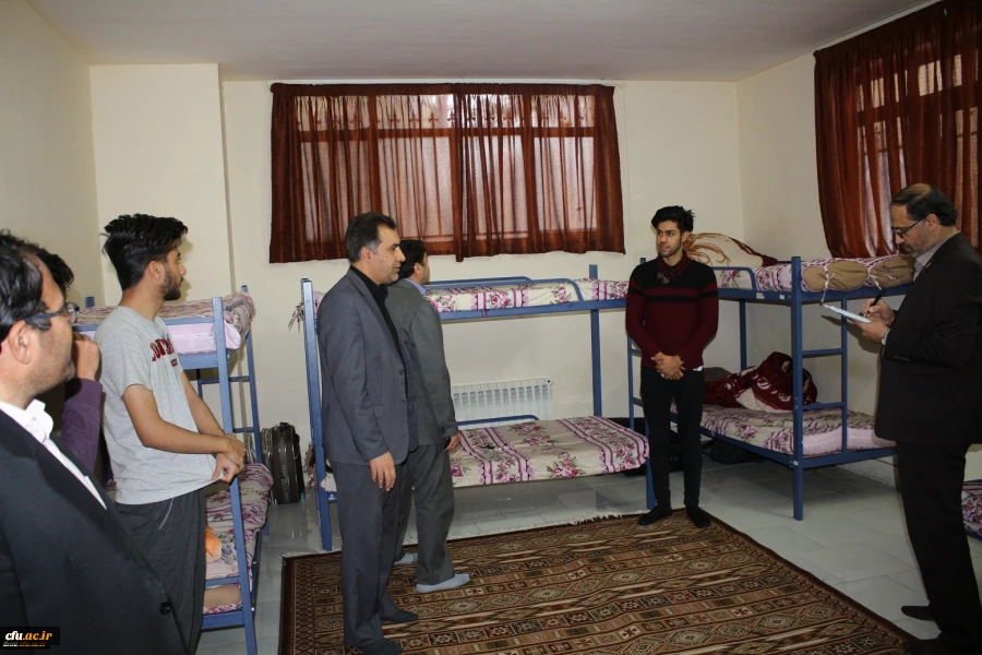 بازدید مدیر کل پشتیبانی و رفاه کارکنان و معاون مدیرکل امور حقوقی سازمان مرکزی دانشگاه فرهنگیان کشور از واحد شهید رجایی تربت حیدریه 5