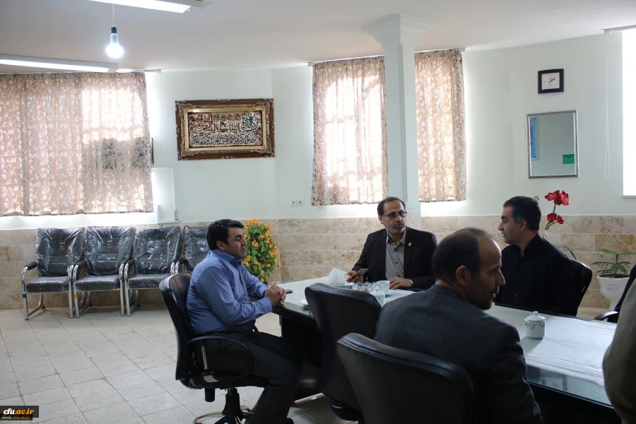 بازدید مدیر کل پشتیبانی و رفاه کارکنان و معاون مدیرکل امور حقوقی سازمان مرکزی دانشگاه فرهنگیان کشور از واحد شهید رجایی تربت حیدریه 7