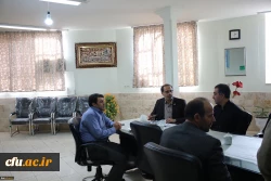 بازدید مدیر کل پشتیبانی و رفاه کارکنان و معاون مدیرکل امور حقوقی سازمان مرکزی دانشگاه فرهنگیان کشور از واحد شهید رجایی تربت حیدریه 8