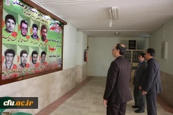 بازدید مدیر کل پشتیبانی و رفاه کارکنان و معاون مدیرکل امور حقوقی سازمان مرکزی دانشگاه فرهنگیان کشور از واحد شهید رجایی تربت حیدریه 10