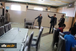 بازدید مدیر کل پشتیبانی و رفاه کارکنان و معاون مدیرکل امور حقوقی سازمان مرکزی دانشگاه فرهنگیان کشور از واحد شهید رجایی تربت حیدریه 12