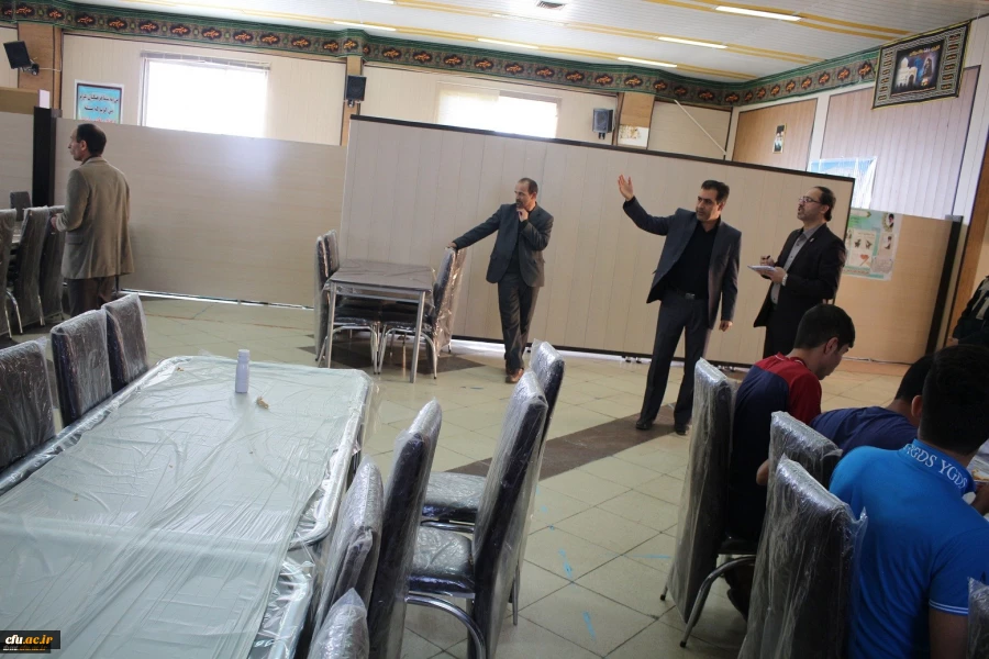 بازدید مدیر کل پشتیبانی و رفاه کارکنان و معاون مدیرکل امور حقوقی سازمان مرکزی دانشگاه فرهنگیان کشور از واحد شهید رجایی تربت حیدریه 12