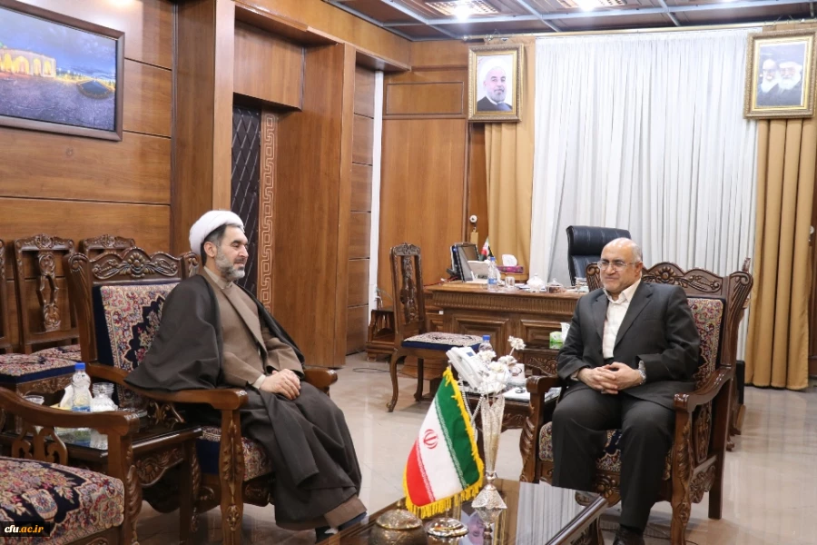 دیدار دکتر توان مدیریت امور پردیس های دانشگاه فرهنگیان استان کرمان با دکتر فدائی استاندار کرمان