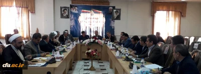 با حضور رییس دانشگاه فرهنگیان انجام شد:

 برگزاری جلسه هیأت امنای دانشگاه فرهنگیان استان مرکزی