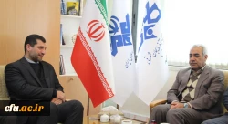 دیدار با مدیرکل صدا و سیمای مرکز آذربایجان شرقی