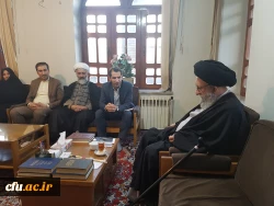 دیدار سرپرست دانشگاه فرهنگیان و اعضای ستاد نکوداشت هشتادو یکمین سال تربیت معلم استان گلستان با حضرت آیت ا... نورمفیدی، نماینده ولی فقیه در استان و امام جمعه گرگان 3