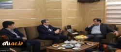 دیدار معاون پژوهش و فناوری دانشگاه فرهنگیان کشور با استاندار کهگیلویه وبویراحمد 2