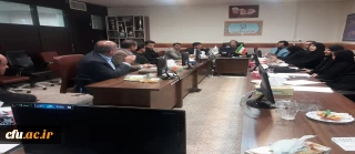 دیدار دکتر طاهری نیا با اعضای هیئت علمی، روسا، معاونین و کارشناسان پژوهش استان کهگیلویه و بویراحمد