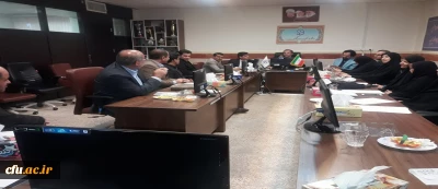 دیدار دکتر طاهری نیا با اعضای هیئت علمی، روسا، معاونین و کارشناسان پژوهش استان کهگیلویه و بویراحمد