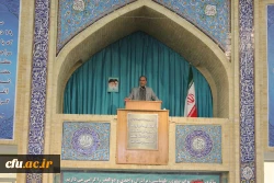 دکتر علیرضا علی صوفی در سخنرانی پیش از خطبه های نماز جمعه همدان:
دانشگاه فرهنگیان در فرازهای مختلف مورد تاکید رهبر معظم انقلاب