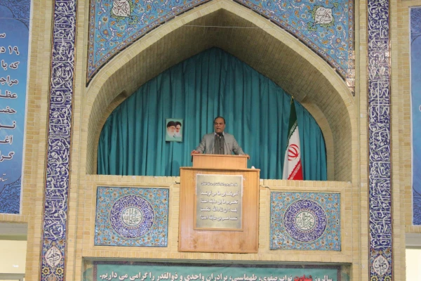 دکتر علیرضا علی صوفی در سخنرانی پیش از خطبه های نماز جمعه همدان:
دانشگاه فرهنگیان در فرازهای مختلف مورد تاکید رهبر معظم انقلاب