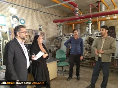 بازدید معاون مدیرکل برنامه ریزی، خدمات و رفاه دانشجویی از پردیس های استان  سیستان و بلوچستان