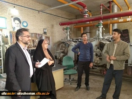 بازدید رئیس اداره خوابگاه ها از پردیس های استان  سیستان و بلوچستان  5