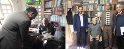 در راستای نکوداشت یکصدمین سال تربیت معلم در زنجان برگزار شد:

دیدار و تجلیل از خدمات استاد علی هشترودی بنیانگذار دانشسرای مقدماتی و دانش سرای راهنمایی استان زنجان 2