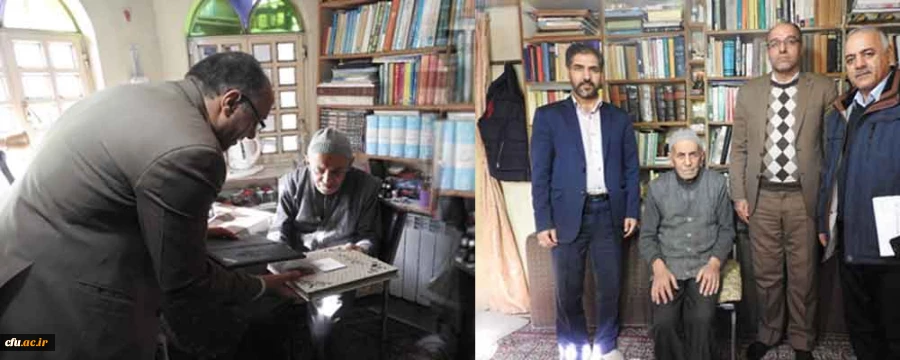 در راستای نکوداشت یکصدمین سال تربیت معلم در زنجان برگزار شد:

دیدار و تجلیل از خدمات استاد علی هشترودی بنیانگذار دانشسرای مقدماتی و دانش سرای راهنمایی استان زنجان 2