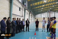 حضور مدیر استانی و مسئولین دانشگاه فرهنگیان در تمرینات تیم ورزش های همگانی پردیس شهیدان پاک نژاد یزد
 5