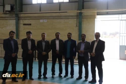 حضور مدیر استانی و مسئولین دانشگاه فرهنگیان در تمرینات تیم ورزش های همگانی پردیس شهیدان پاک نژاد یزد
 6