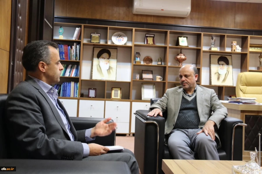 دیدار مدیر دانشگاه فرهنگیان استان با رئیس دانشگاه یزد
 2