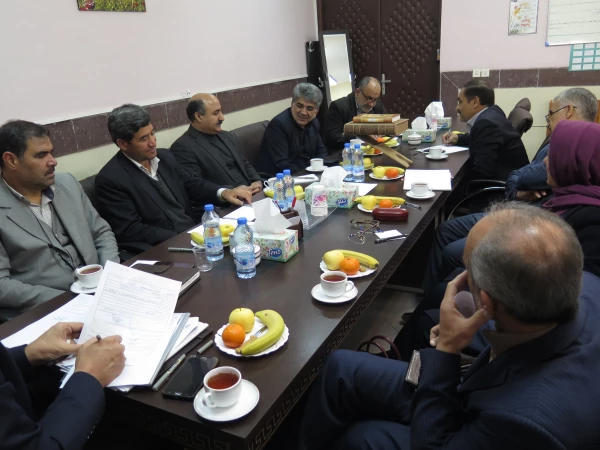 نشست با مجمع خیرین استان